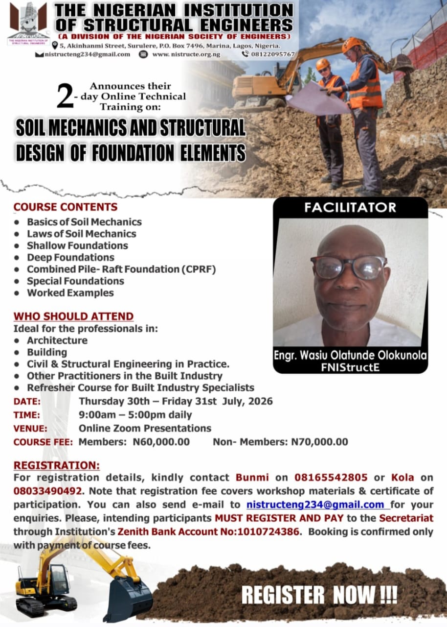 Soil Mechanics and Structural Design of Foundation Elements